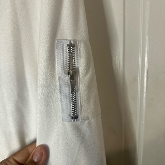 New size XL Zeagoo Womens Jacket Zipper Short Moto Biker Coat size festival - Picture 3 of 5